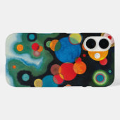 Coques Case-Mate iPhone Huile Abstraite impulsive renforcée sur toile Kand (Verso (horizontal))