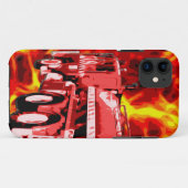 Coques Case-Mate iPhone Huile de moteur à incendie peinte, (Dos (Horizontal))