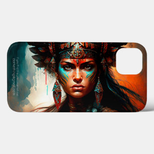 Case-Mate iPhone Case Huile de Portrait de New World Warrior Princess Po