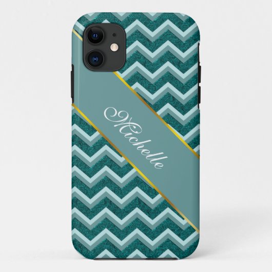 Coques Case-Mate iPhone Huile turquoise incorporée (Dos)