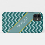 Coques Case-Mate iPhone Huile turquoise incorporée (Dos (Horizontal))