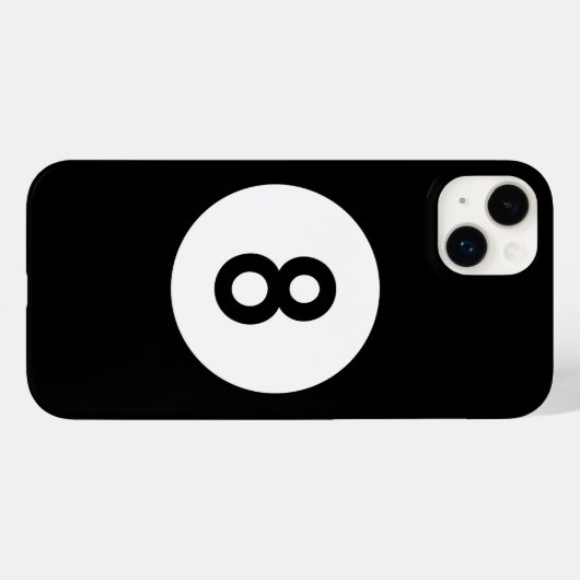 Coques Case-Mate iPhone Huit balles (Verso (horizontal))