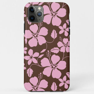 Case-Mate iPhone CASE HULA HAWAIEN (HIBISCUS) BRUN/ROSE