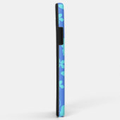 COQUES Case-Mate iPhone HULA HAWAIEN (HIBISCUS) PERVENCHE/TEAL (Dos/Droite)