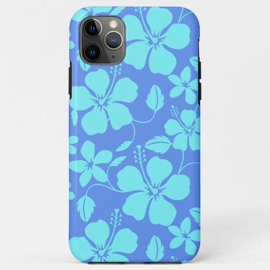 COQUES Case-Mate iPhone HULA HAWAIEN (HIBISCUS) PERVENCHE/TEAL (Dos)