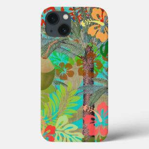 Case-Mate iPhone Case Hula Vintage Floral Graphisme Floral Hawaii