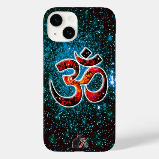 Coques Case-Mate iPhone Hum OM universel (Verso)