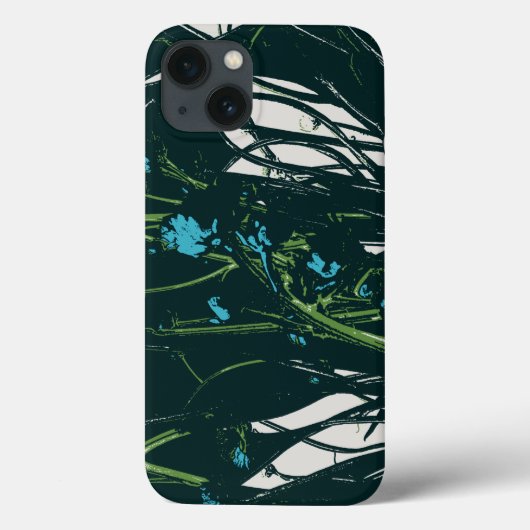 Coques Case-Mate iPhone humeur bleue camomille (Verso)