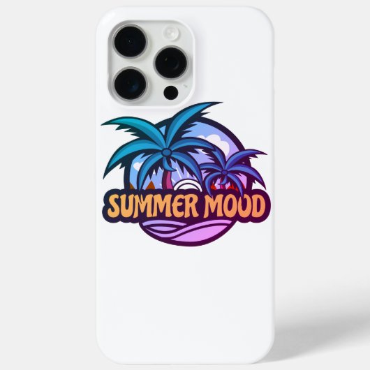 Coques Case-Mate iPhone Humeur d'été (Verso)