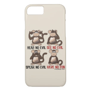 Coques Pour iPhone Humeur sage de singes