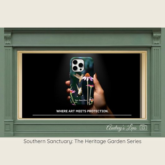 Coques Case-Mate iPhone Hummingbird & Pink Coneflower iPhone 16 Pro Case