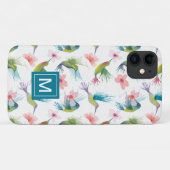 Coques Case-Mate iPhone Hummingbirds & Flowers (Dos (Horizontal))