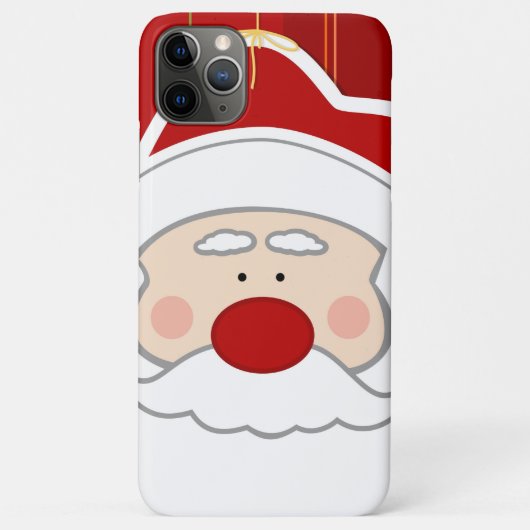 Coques Case-Mate iPhone Humour de Noël du Père Noël (Dos)