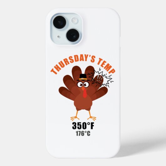 Coques Case-Mate iPhone Humour de Thanksgiving Blague de dinde drôle (Verso)