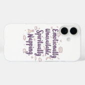 Coques Case-Mate iPhone Humour d'introverti impertinent avec des nuages mi (Verso (horizontal))