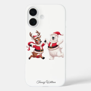 Coques iPhone 16 Humour drôle tendance moderne Joyeux Noël