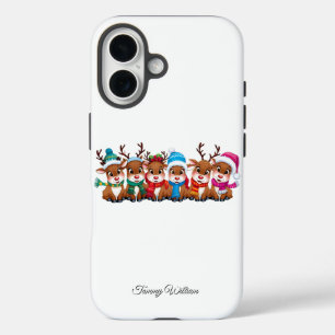 Coques iPhone 16 Humour drôle tendance moderne Joyeux Noël