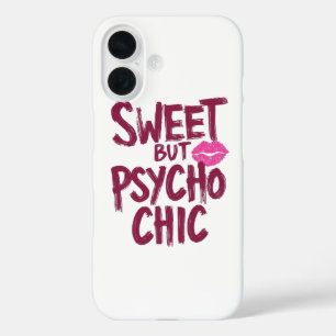 Coques iPhone 16 Humour Fille Délurée aux Lèvres Roses