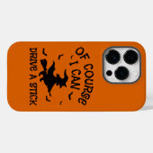 Coques Case-Mate iPhone Humour Je Peux Conduire Une Citation À Bâtons Hall (Verso (horizontal))