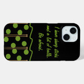 Coques Case-Mate iPhone Humour tricot (Verso (horizontal))