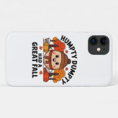 Coques Case-Mate iPhone Humpty Dumpty, Drôle Thanksgiving (Dos (Horizontal))