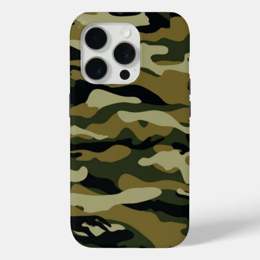 Coques Case-Mate iPhone Hunter Green Camo (Verso)