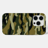 Coques Case-Mate iPhone Hunter Green Camo (Verso (horizontal))