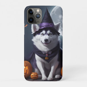 Case-Mate iPhone Case Husky Chien Halloween Aventure Lune Magie Éffrayan