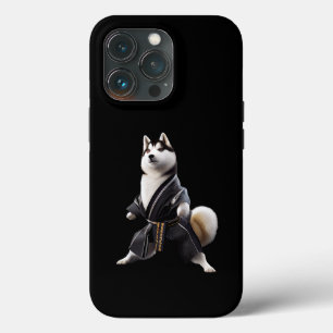 Case-Mate iPhone Case Husky Dog connaît Karate, Husky Dog Karate Player