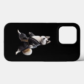 Coques Case-Mate iPhone Husky Dog connaît Karate, Husky Dog Karate Player (Verso (horizontal))