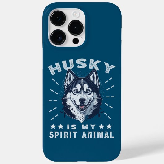 Coques Case-Mate iPhone Husky Est Mon Esprit Animal Majestic Husky Chien (Verso)