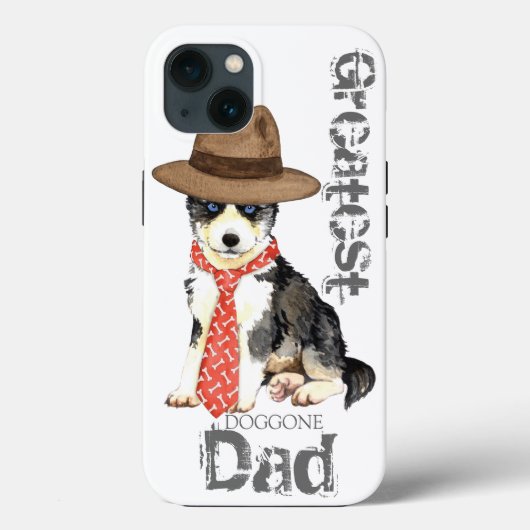 Coques Case-Mate iPhone Husky Papa (Verso)
