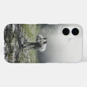 Coques Case-Mate iPhone Husky sibérien blanc (Verso (horizontal))