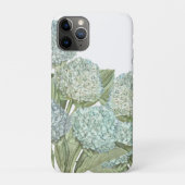 Coques Case-Mate iPhone Hydrangea Bleue (Dos)