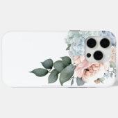 Coques Case-Mate iPhone Hydrangea Bouquet On White (Verso (horizontal))