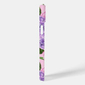 Coques Case-Mate iPhone Hydrangea et motif de pivoine (Verso / Droite)