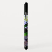 Coques Case-Mate iPhone Hydrangea garden, rose, bleu, purple floral (Dos/Droite)