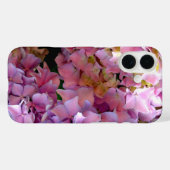 Coques Case-Mate iPhone Hydrangea garden, rose, bleu, purple floral (Verso (horizontal))