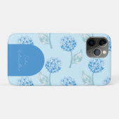 Coques Case-Mate iPhone Hydrangea Grandmillennial Sur Mesure Peint à la Ma (Dos (Horizontal))