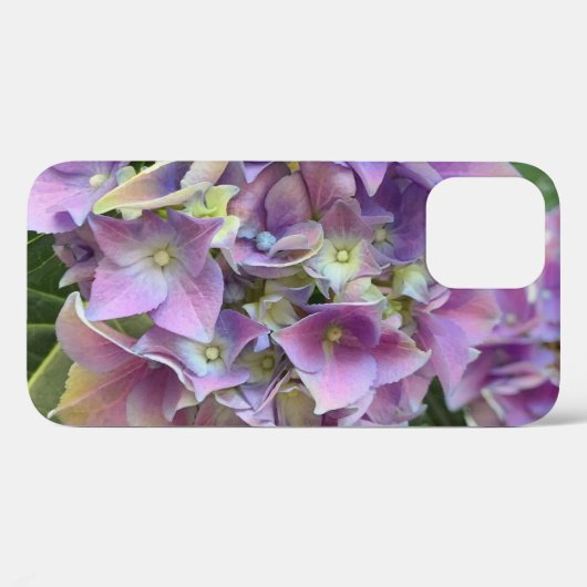Coques Case-Mate iPhone Hydrangea lilas clair (Verso (horizontal))