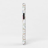 Coques Case-Mate iPhone Hydrangea Personnalisable de Style Grandmillennial (Dos/Droite)