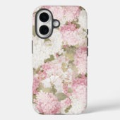 Coques Case-Mate iPhone Hydrangea Rose Élégant Aquarelle  (Verso)