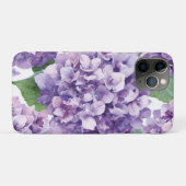Coques Case-Mate iPhone Hydrangea Violette Fleur Lavande Aquarelle (Dos (Horizontal))