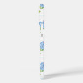 Coques Case-Mate iPhone Hydrangeas Bleues et Roses (Verso / Gauche)