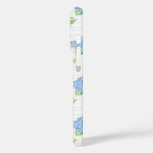 Coques Case-Mate iPhone Hydrangeas Bleus et Roses (Verso / Gauche)