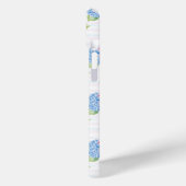 Coques Case-Mate iPhone Hydrangeas Bleus et Roses (Verso / Gauche)