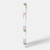 Coques Case-Mate iPhone Hydrangeas Bleus et Roses (Verso / Droite)