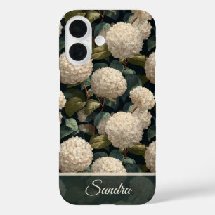 Coques iPhone 16 Hydrangeas Cadeau Classique pour la Fête des Mères
