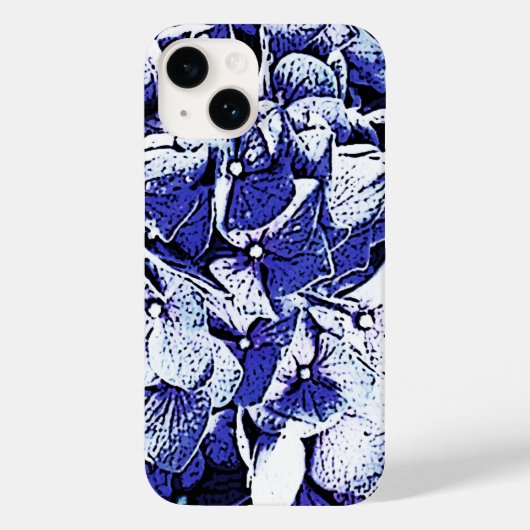 Coques Case-Mate iPhone Hydrangée (Verso)