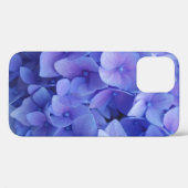 Coques Case-Mate iPhone Hydrangée bleue (Verso (horizontal))